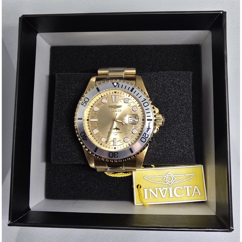Invicta Pro Diver Men's Watch 43mm Gold 48375 - Picture 2 of 8